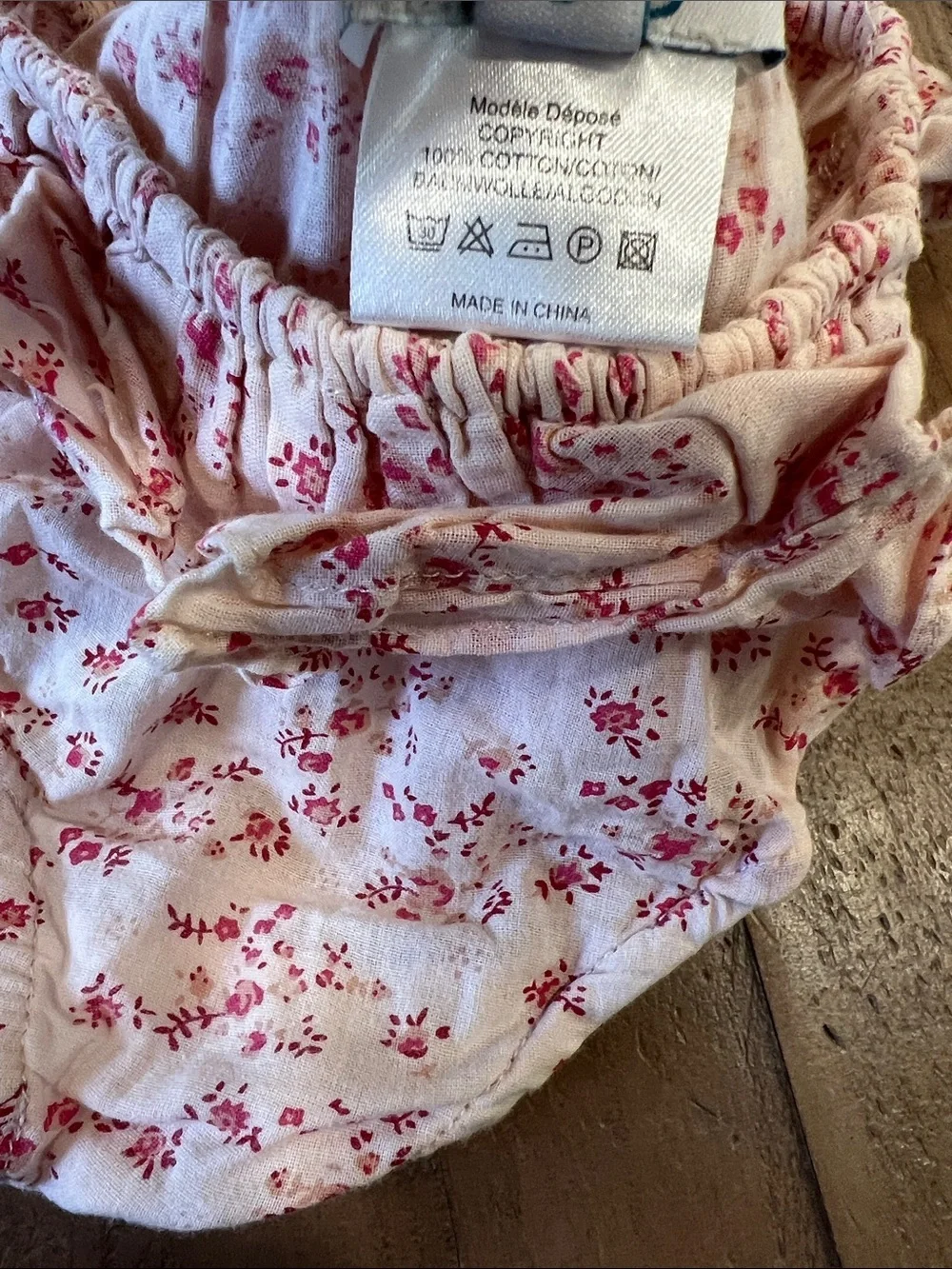 C de c  Cordelia de castellane French floral bandeau bloomer two piece sunsuit 6